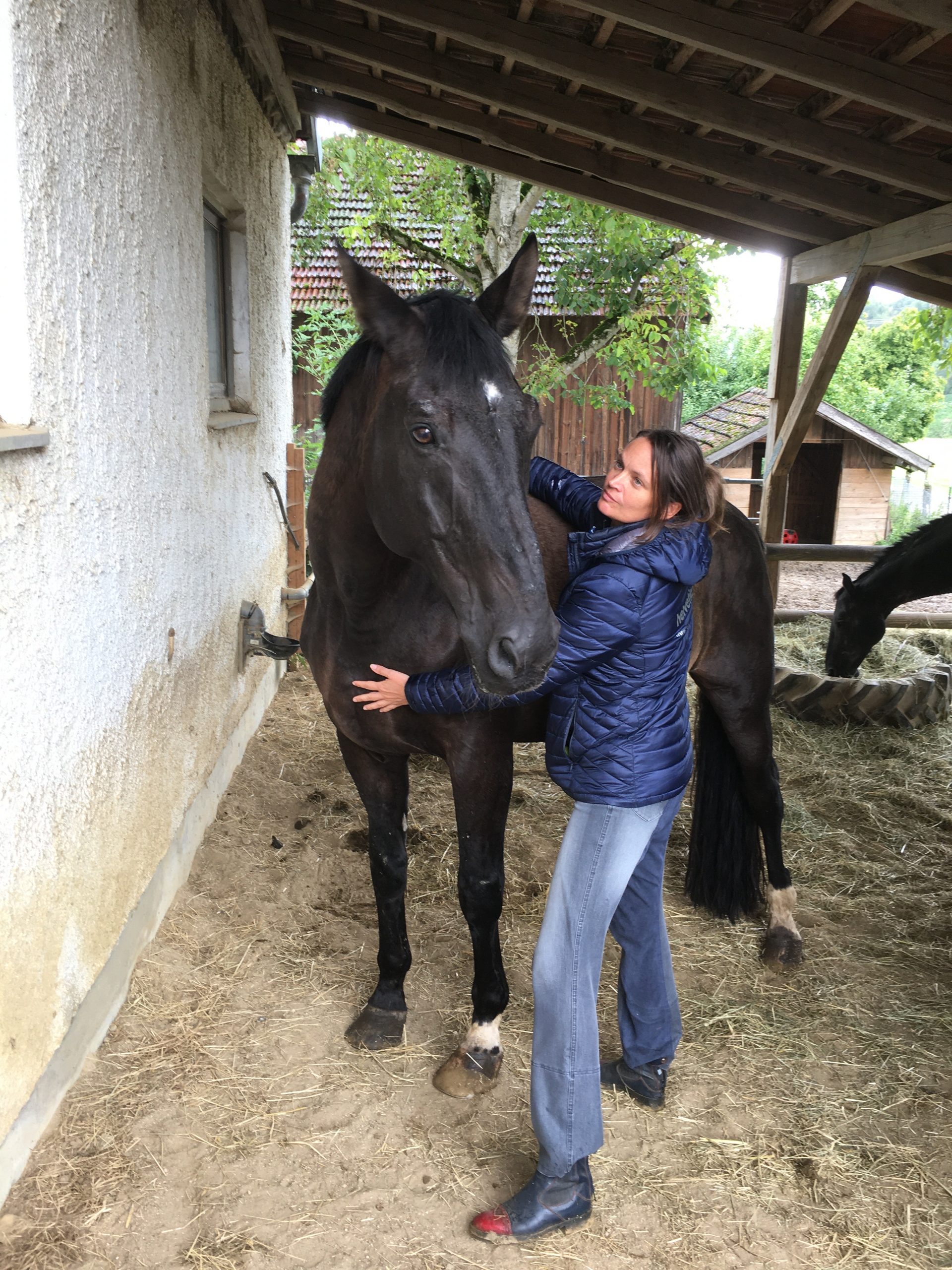 Nicole Martinek mit Pferd Renoir Cranio Thorax